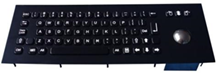 MT-A361MTB-BT Металлическая клавиатура под черный титан