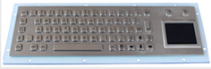 MT-A392TP Металлическая клавиатура с мышью